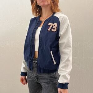 Vintage/Y2K Levi's 73 Retro Denim Bomber Jacket